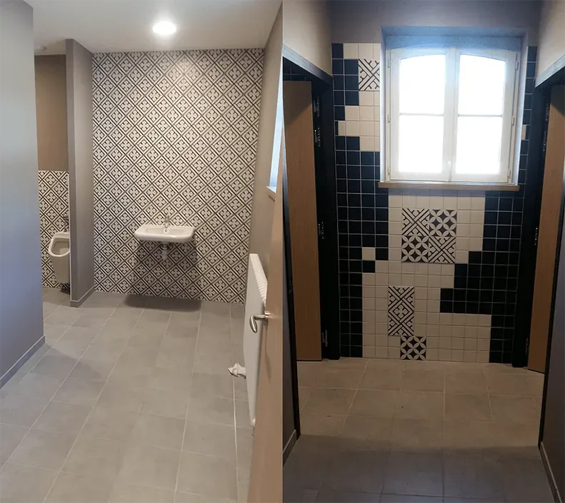 carrelage de salle de bain